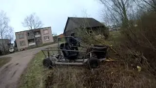Багги по дешману. Пробный выезд.