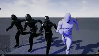 Jedi Sith Mandalorian Animation test UE4