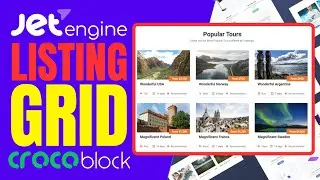 How To Create A Listing Grid In JetEngine - CrocoBlock JetEngine Listing Grid Tutorial