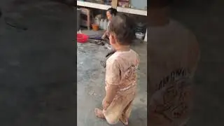 prince dan utik bersihin ikan