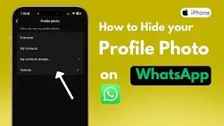 How to Hide Profile Photo on WhatsApp | Privacy Settings (iPhone & Android)