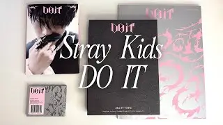 🌊 Stray Kids - Do It (Do, It, Accordion & Platform ver.) album unboxing 🎀 kpop album unboxing