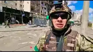 Обстрел на Украине русскими 24 апреля