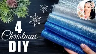 4 Christmas Craft Ideas 🔥 Christmas decorations 2024 Christmas ornaments