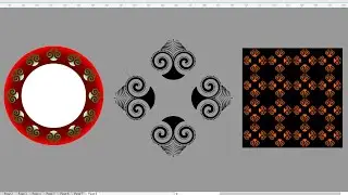 Border design / Frame design in CorelDRAW | Pattern design | Coreldraw tutorial | Graphic design