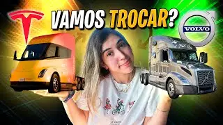 VAMOS TROCAR O VOLVO POR UM CAMINHÃO DA TESLA?