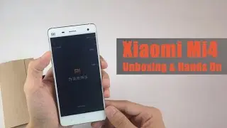Xiaomi Mi4 16GB White Unboxing & Hands On