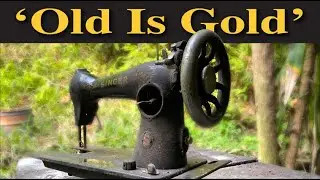 Antique Sewing Machine Sewn Back To Life