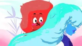 Sapphire visits blue diamond ( reanimation scene from The Answer )