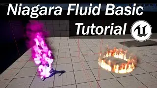 Unreal Niagara Fluid Basic Tutorial