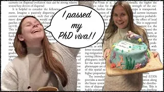 I passed my PhD viva! I defended my thesis! I am a Dr.! | aka 10 minutes of justifiable bragging