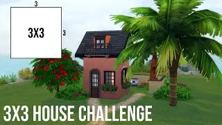i made a 9 tile house in the sims 4 | 3x3 house