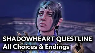 Baldurs Gate 3 - Shadowheart Questline (All Choices and Endings)