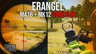 🔴 PUBG PC : M416 & MK12 Solo Gameplay (No Commentary)