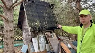 SITE CLEARING | DEMOLITION OF 2 SHEDS | METAL SALE FOR $700 | @dismantling-LK