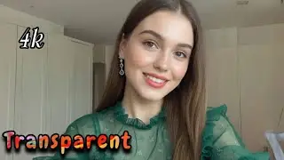 [4K USA] Transparent Ruby Fashion Haul Try-On Haul #7