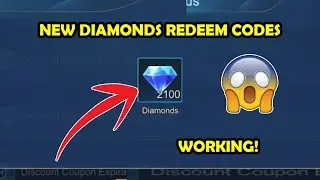 NEW DIAMONDS🔥 REDEEM CODES IN MOBILE LEGEND BANG BANG/WORKING.