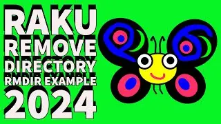 Raku Beginners Programming Tutorial: Remove Directories (RMDIR) 2024