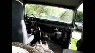 Fun with the Jeep in the yard