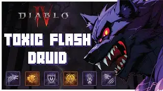 Poison SHRED Druid Build | No Uniques Required | Diablo 4 | Lvl 50-100