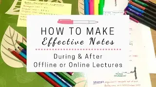 How To Make Effective Biology Notes | How I Make My Biology Notes | My Notes Making Methods