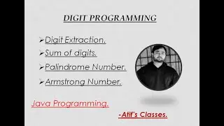 SUM OF DIGITS || DIGIT PROGRAMMING || DIGIT EXTRACTION IN JAVA USING BLUE_J - HINDI