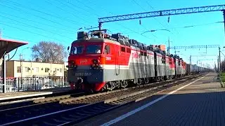 Грузовой поезд в южном направлении. Ростов-на-дону (СКЖД)