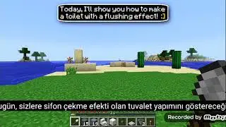 ✅Minecraft - Tuvalet Nasıl Yapılır.