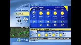 Weatherscan - 9/25/2022 10:57am