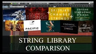 String Library Comparison | Legatos | Layering String Libraries | Pacific, Spitfire, CSS, Afflatus