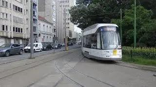 Driving Backwards at Harmonie with Flexity 2 tram
