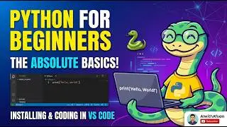 Python Tutorial for Beginners #1: Install Python & VS Code + Your First Program
