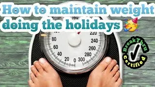How to maintain weight during the holidays ( Lets Geaux !!!)