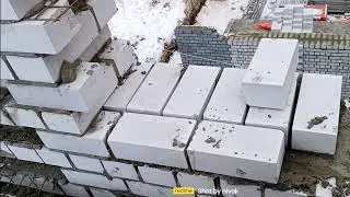 Кирпичные будни каменщика....