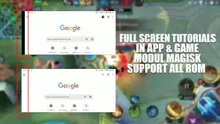 Full Screen Tutorials in App & Game Modul Magisk Support All Rom 2023