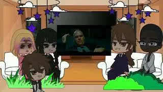 Реакция Уенсдей на призрачного гонщика💀🔥//2|?//•Uendo-san•