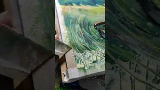 мой новый материал🖌️проба пастели 