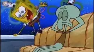 Meme Spongebob jadi supir di rusia
