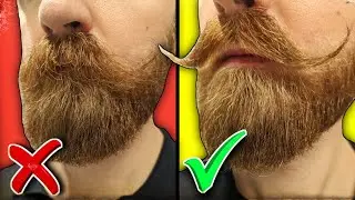 How to Straighten your Mustache | EASY Method for Every Man