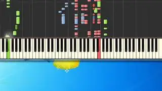 [Piano Tutorial Synthesia]Diavolo in me - Zucchero