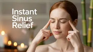 Sinus Drainage Massage - How to Treat Sinus Pressure and Blockage