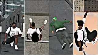 Nuevas Animaciones Ragdoll de Parkour para GTA San Andreas Android