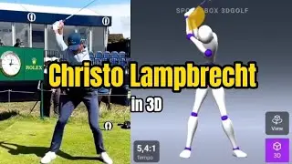 Christo Lamprecht Swing in Slow Motion and in 3D🔥