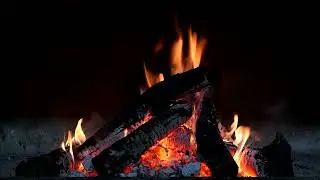 Şömine Videosu 4K Ultra HD Şömine Keyfi   Fireplace