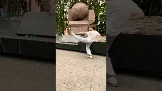 Кихон Йоко Гери, дзёдан укэ, Гяку цуки, мае гери, Гяку цуки, Уширо Гери, Гяку Цуки по схеме Тайкёку