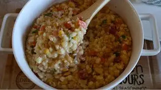 Creamy Bacon and Cheese Samp