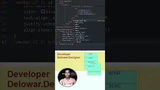 CSS 28 CSS Header and Navbar2 | Simple Navbar With Flexbox | Navbar CSS Tutorial 