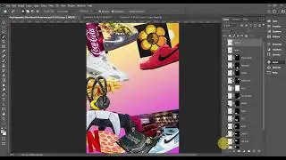 Using Adobe Photoshop CC2021 to create a mood board