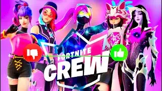 every Fortnite CREW skin ranked from WORST to BEST