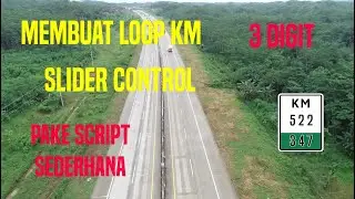 [AFTER EFFECT] Membuat Timer KM Pos / Looping KM / STA Looping dengan SLIDER CONTROL